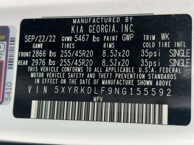 2022 Kia Sorento X-Line SX Prestige