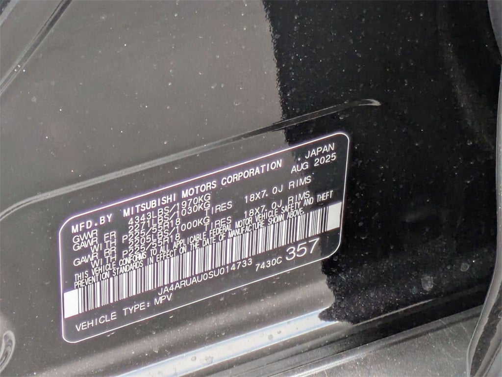 2025 Mitsubishi Outlander Sport 2.0 SE