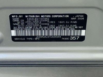2026 Mitsubishi Outlander Sport 2.0 LE