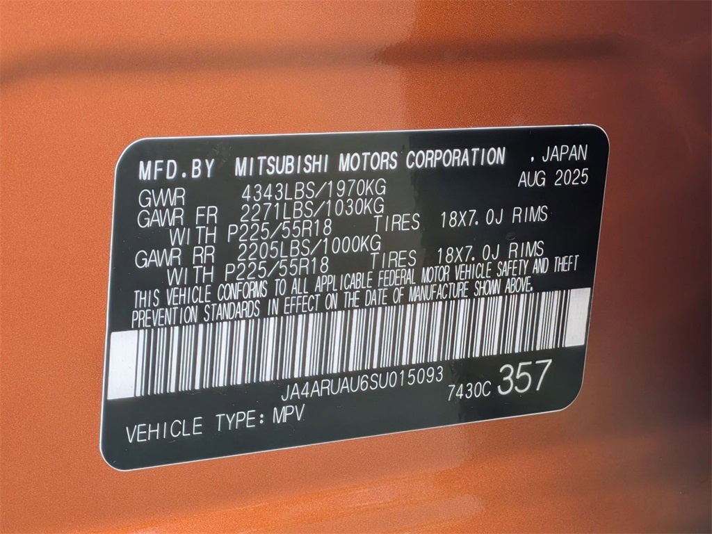 2025 Mitsubishi Outlander Sport 2.0 ES