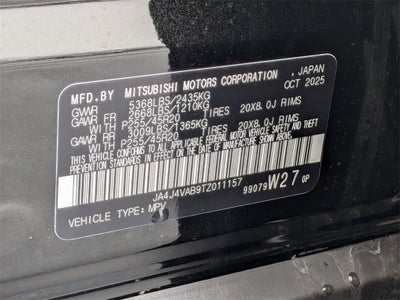 2026 Mitsubishi Outlander SE