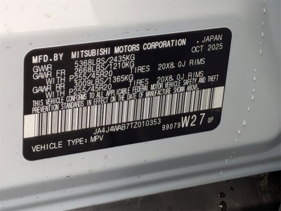 2026 Mitsubishi Outlander SEL