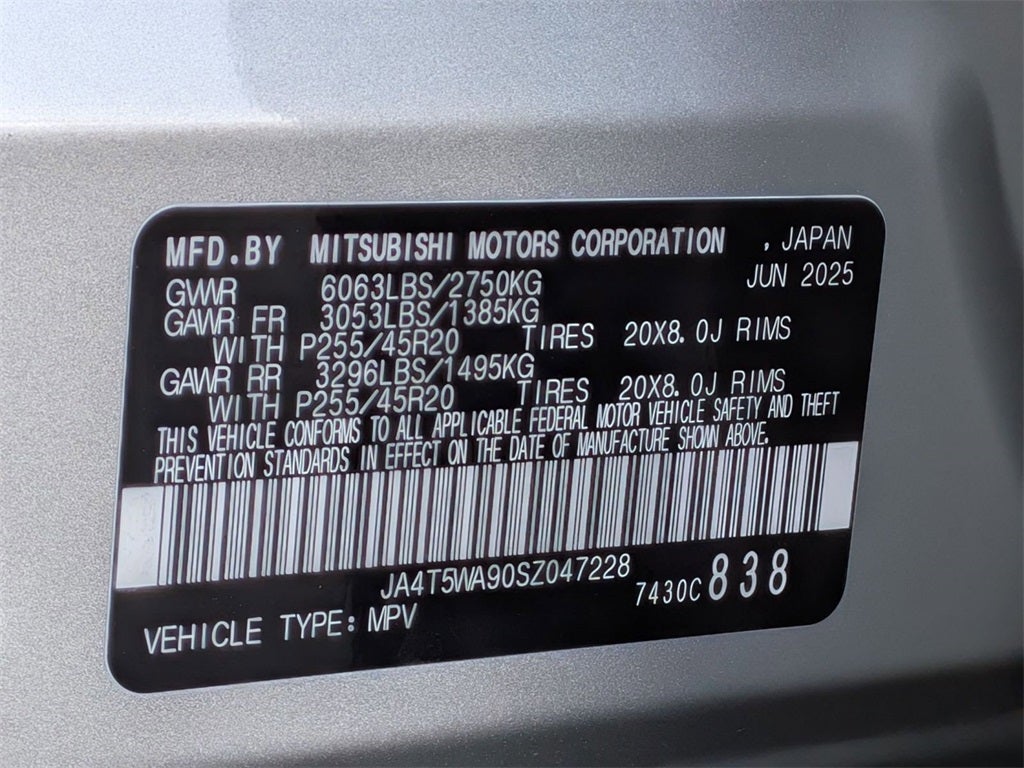 2025 Mitsubishi Outlander PHEV SEL Black Edition
