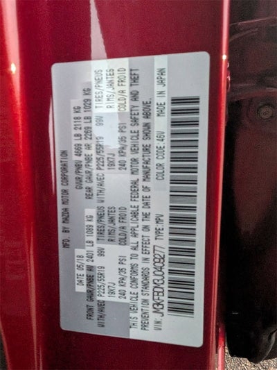 2018 Mazda Mazda CX-5 Grand Touring