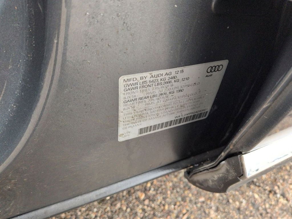 2016 Audi Q5 2.0T Premium Plus quattro