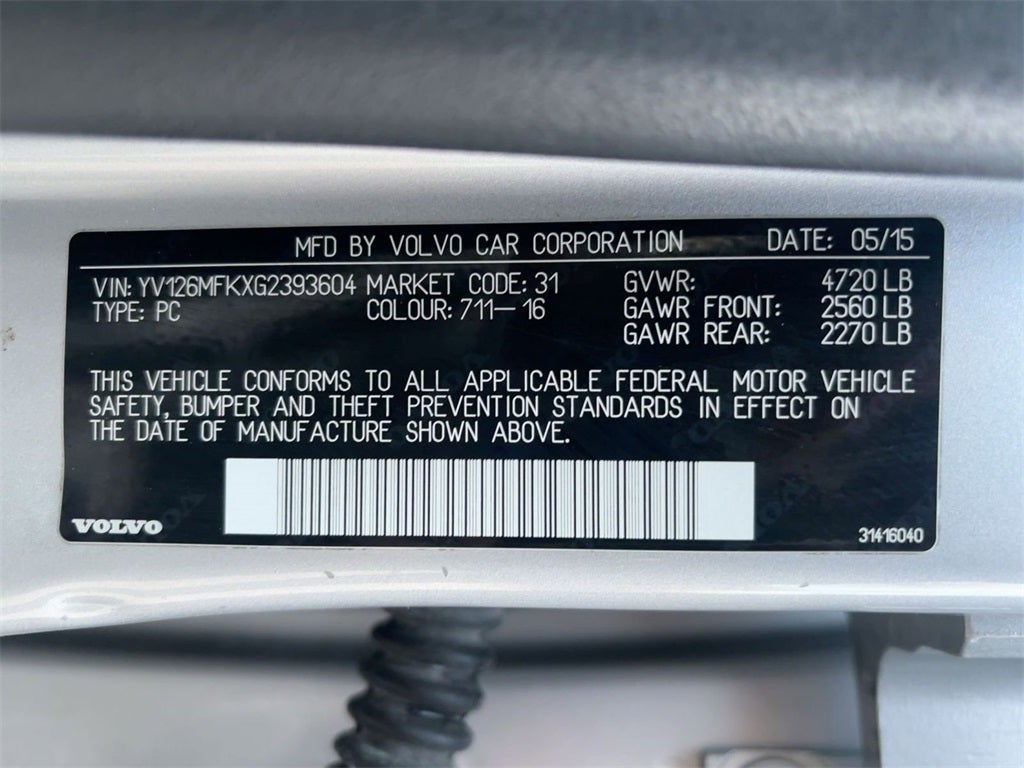 2016 Volvo S60 T5 Drive-E Premier