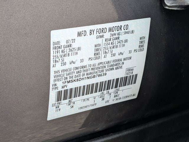 2022 Ford Explorer XLT