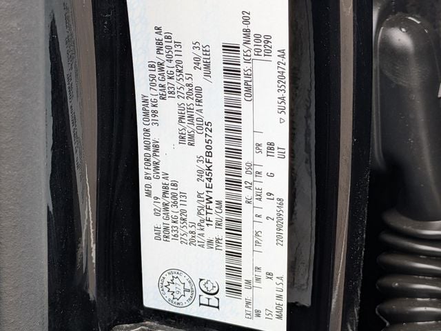 2019 Ford F-150 XLT