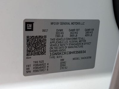 2017 Chevrolet Tahoe Premier