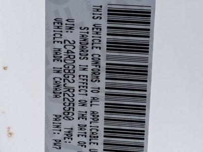 2018 Dodge Grand Caravan SE