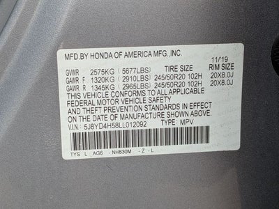 2020 Acura MDX Technology SH-AWD