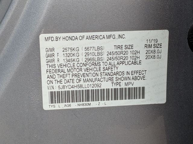 2020 Acura MDX Technology SH-AWD